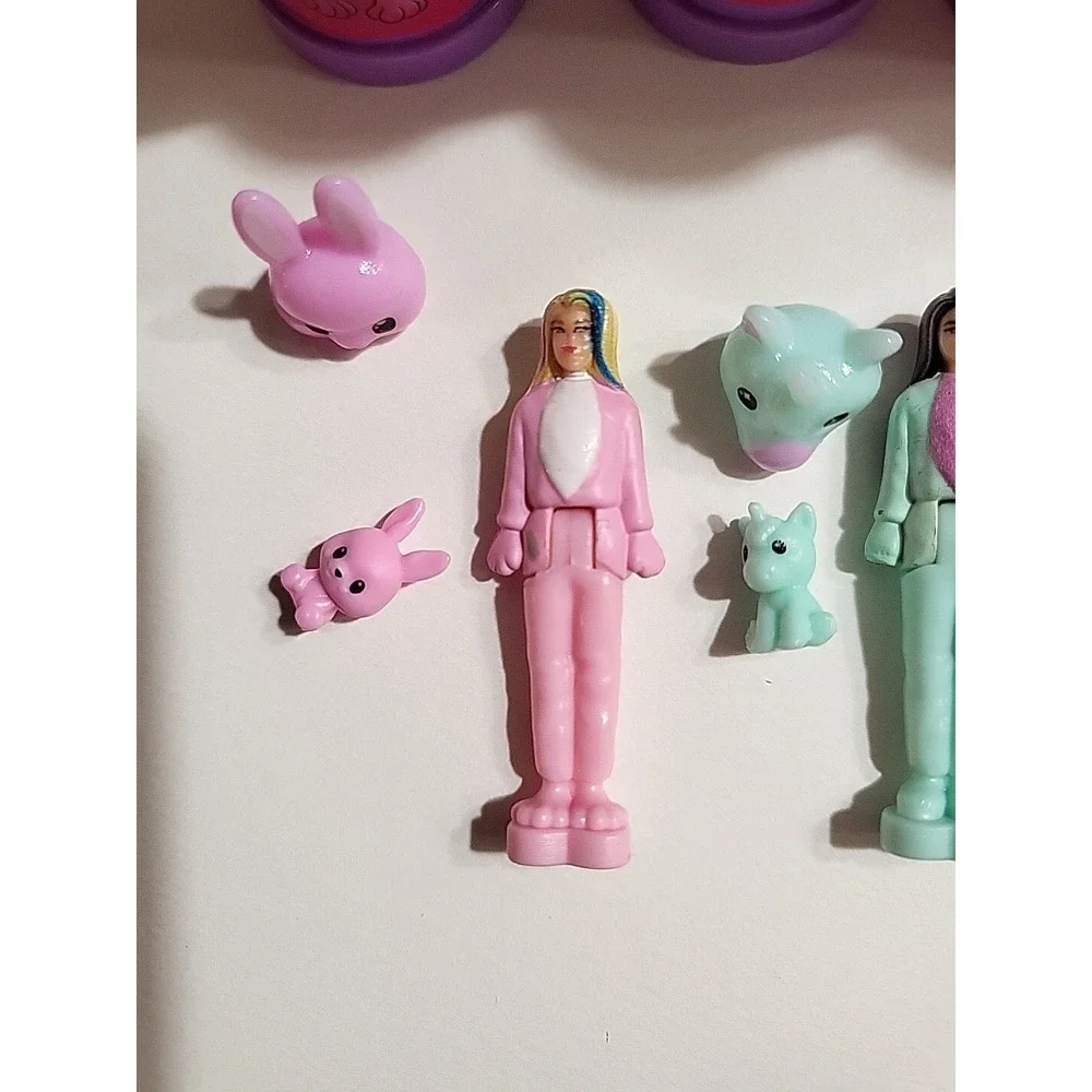 Mini‎ Barbie Land Doll Lot 4